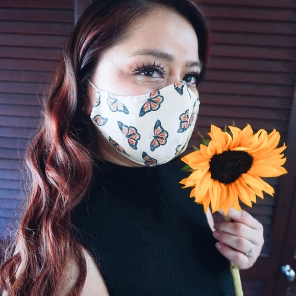 Handmade Monarch Mask 😷 - Picture 1 of 5